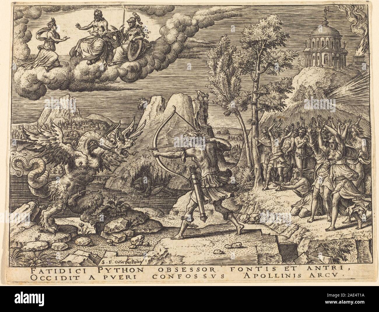 Apollo killing python hi-res stock photography and images - Alamy