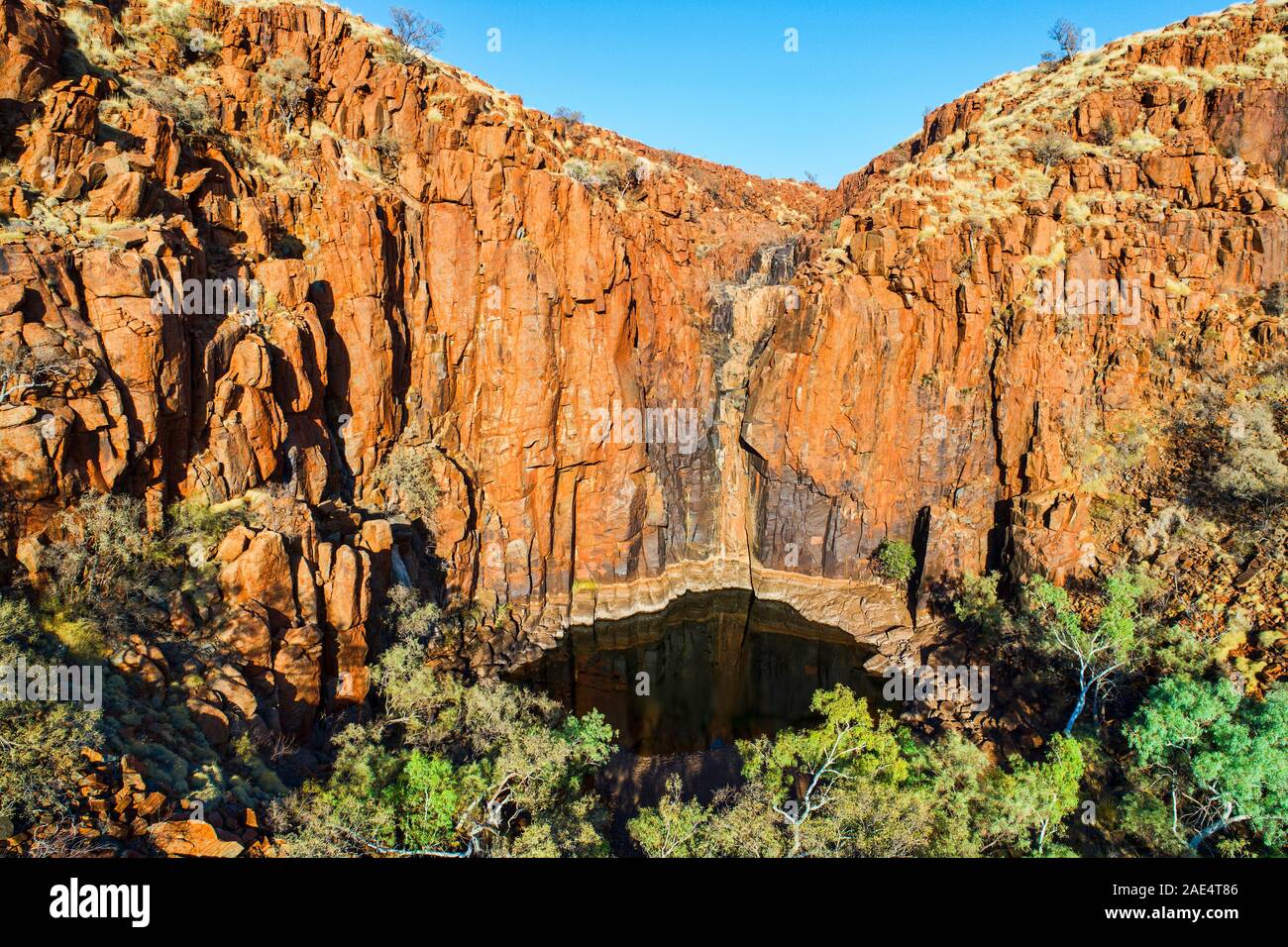 Python Pool, Chichester Range, Pilbara, Western Australia Stock Photo ...