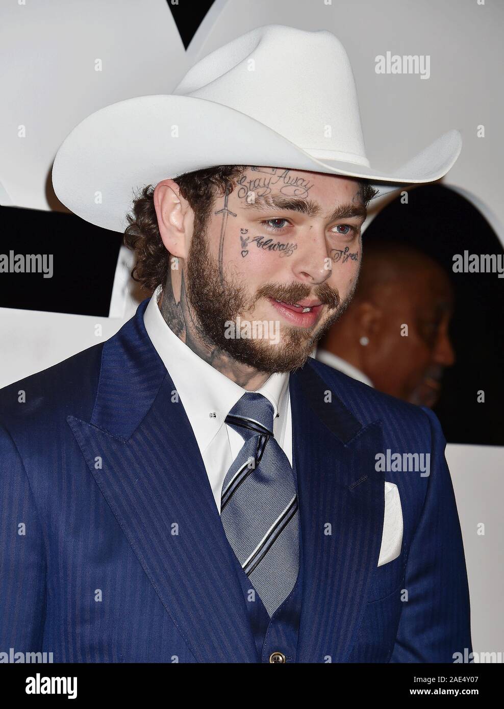 WEST HOLLYWOOD, CA - DECEMBER 05: Post Malone attends the 2019 GQ Men ...