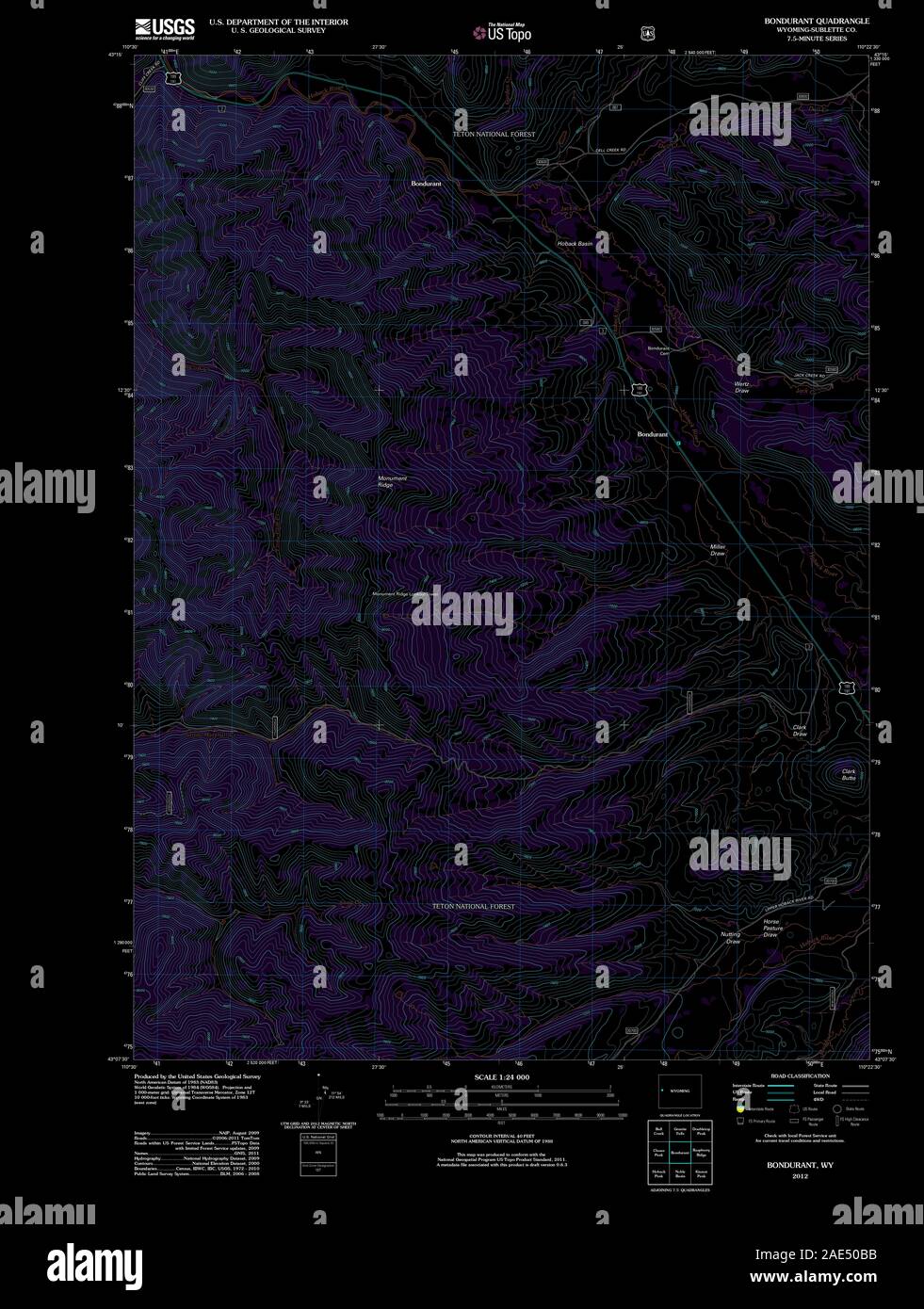 Bondurant map hires stock photography and images Alamy