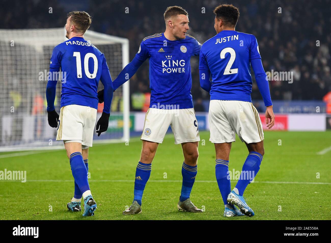 4th December 19 King Power Stadium Leicester England Premier League Leicester City V Watford Jamie Vardy 4th December 19 King Power Stadium Leicester England Premier League Leicester City V Watford Jamie Vardy
