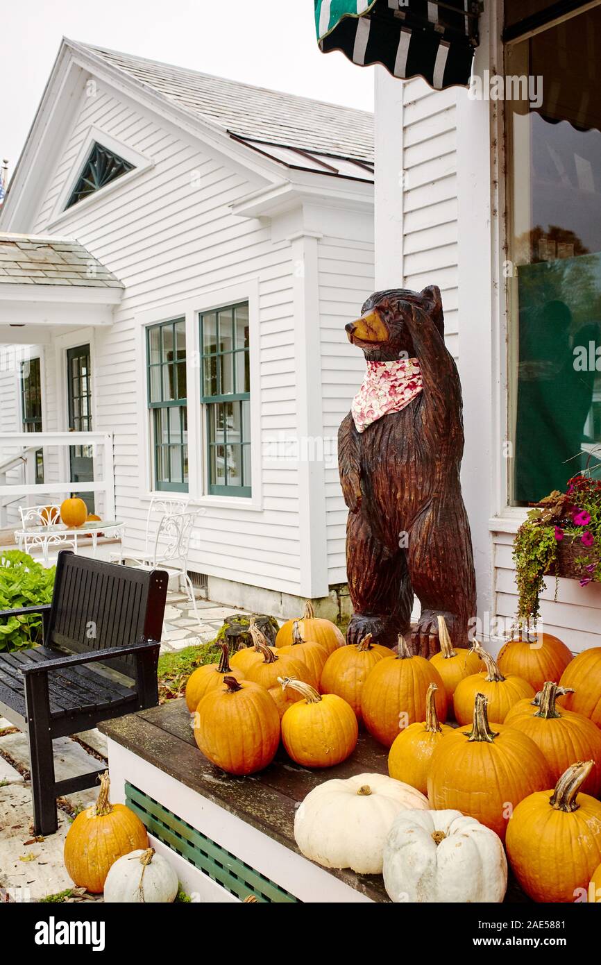 Dorset, Vermont October 1st, 2019 Exterior of Dorset Union Store
