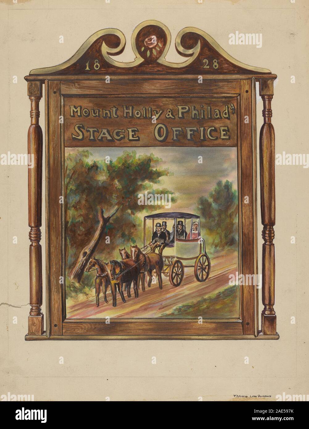 Old office sign hi-res stock photography and images - Alamy
