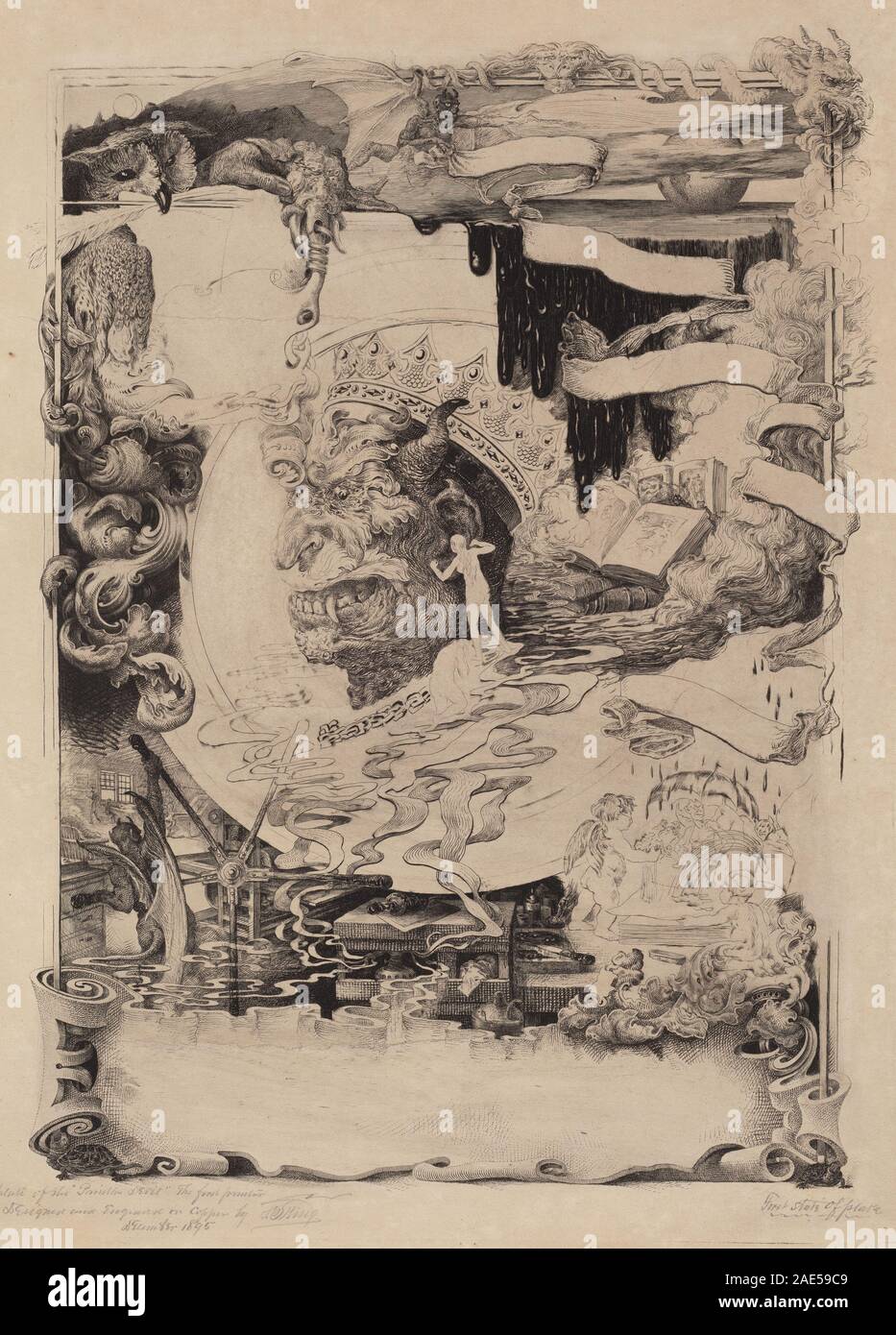 Printer's Devil; 1895date Francis Scott King, Printer's Devil, 1895 Stock Photo Alamy