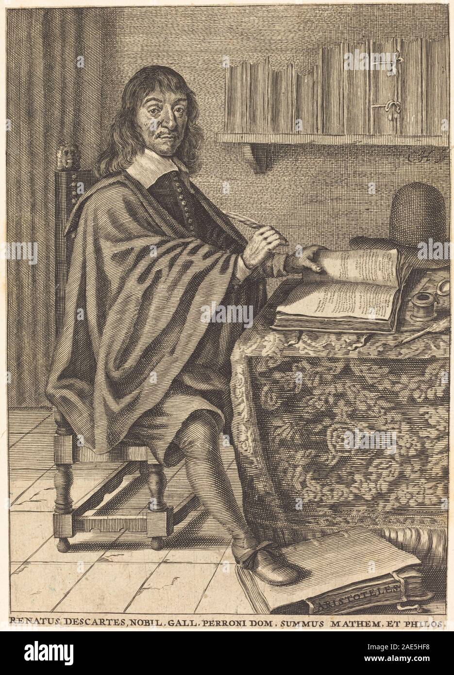 René Descartes French 17th Century, René Descartes Stock Photo - Alamy