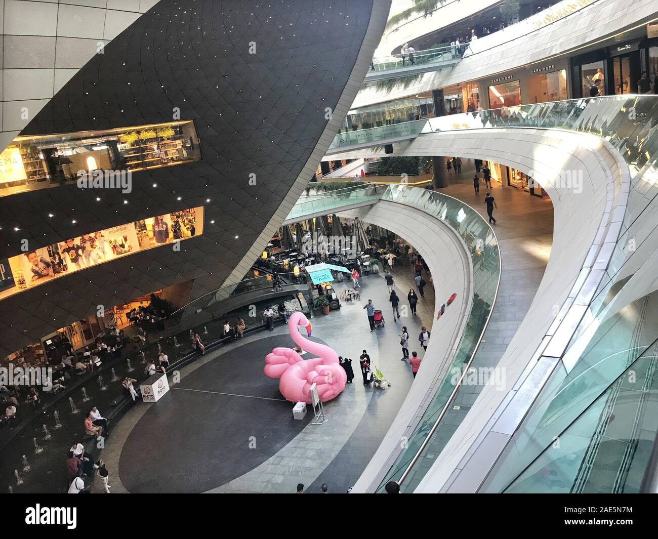 Kanyon Shopping Mall inside in Istanbul, Turkey Stock Photo - Alamy