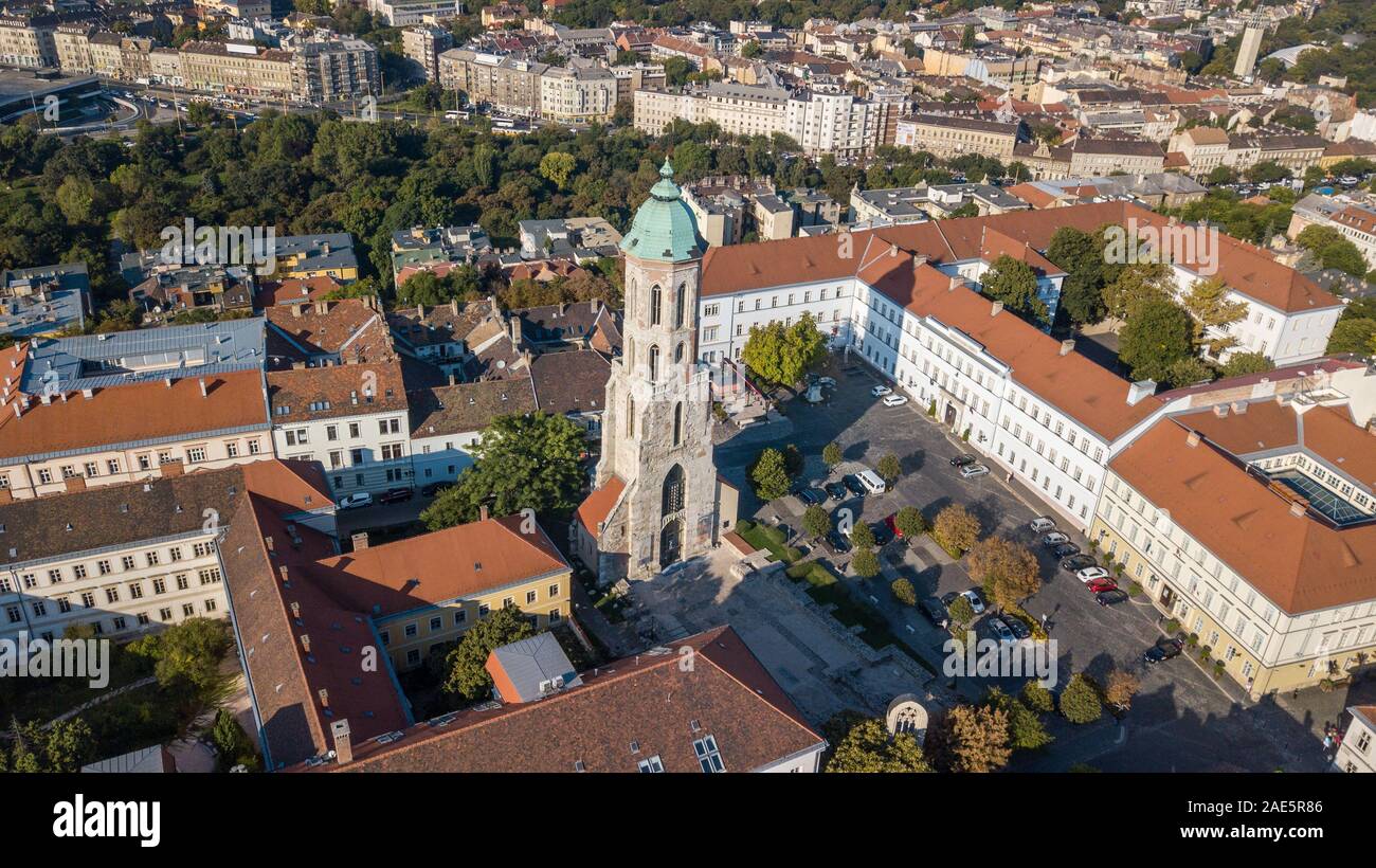 Church of Saint Mary Magdalene Mária Magdolna Torony, Budapest, Hungary Stock Photo