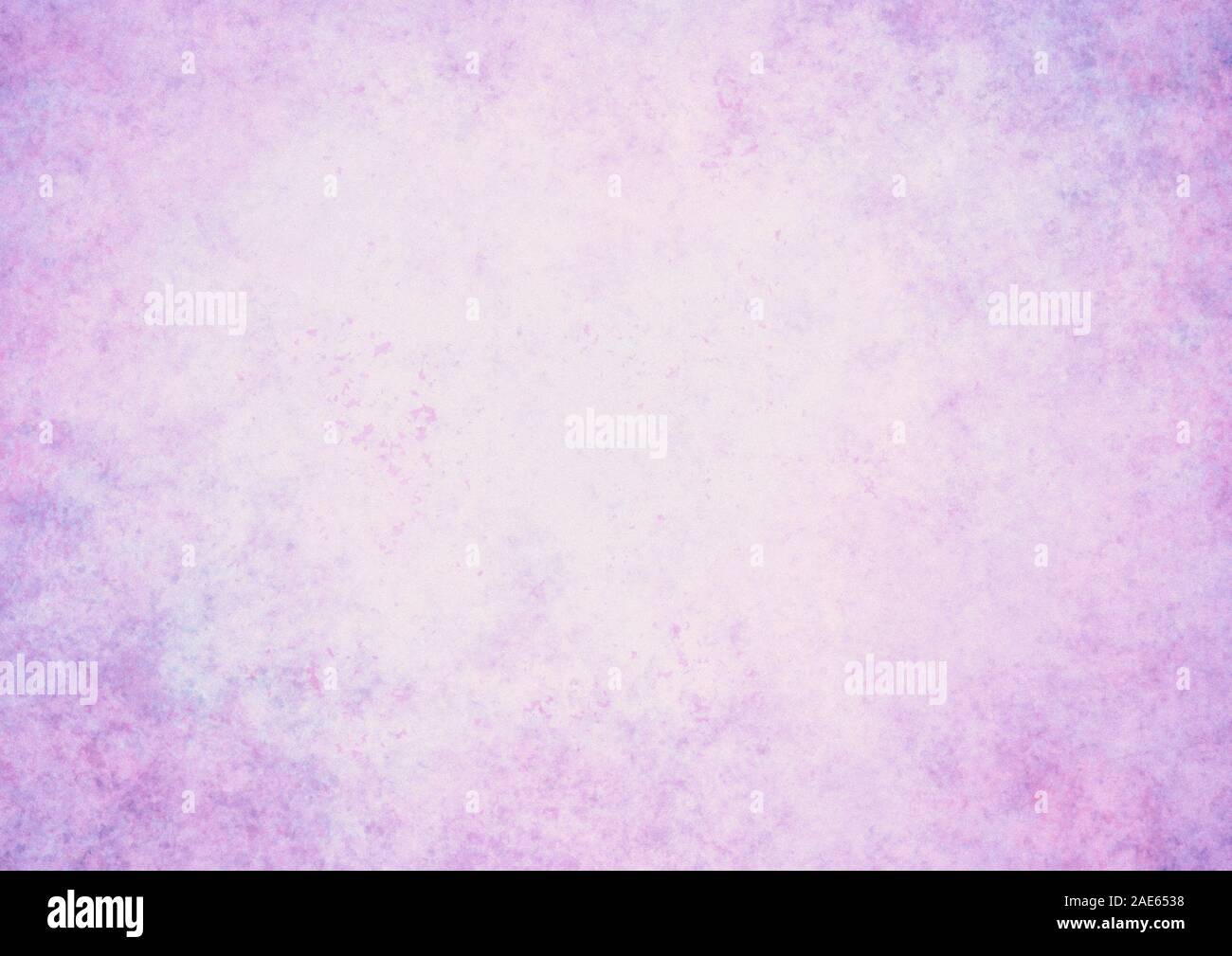 abstract pastel purple background with white center frame, soft faded sponge vintage grunge background texture design, graphic art use in product desi Stock Photo