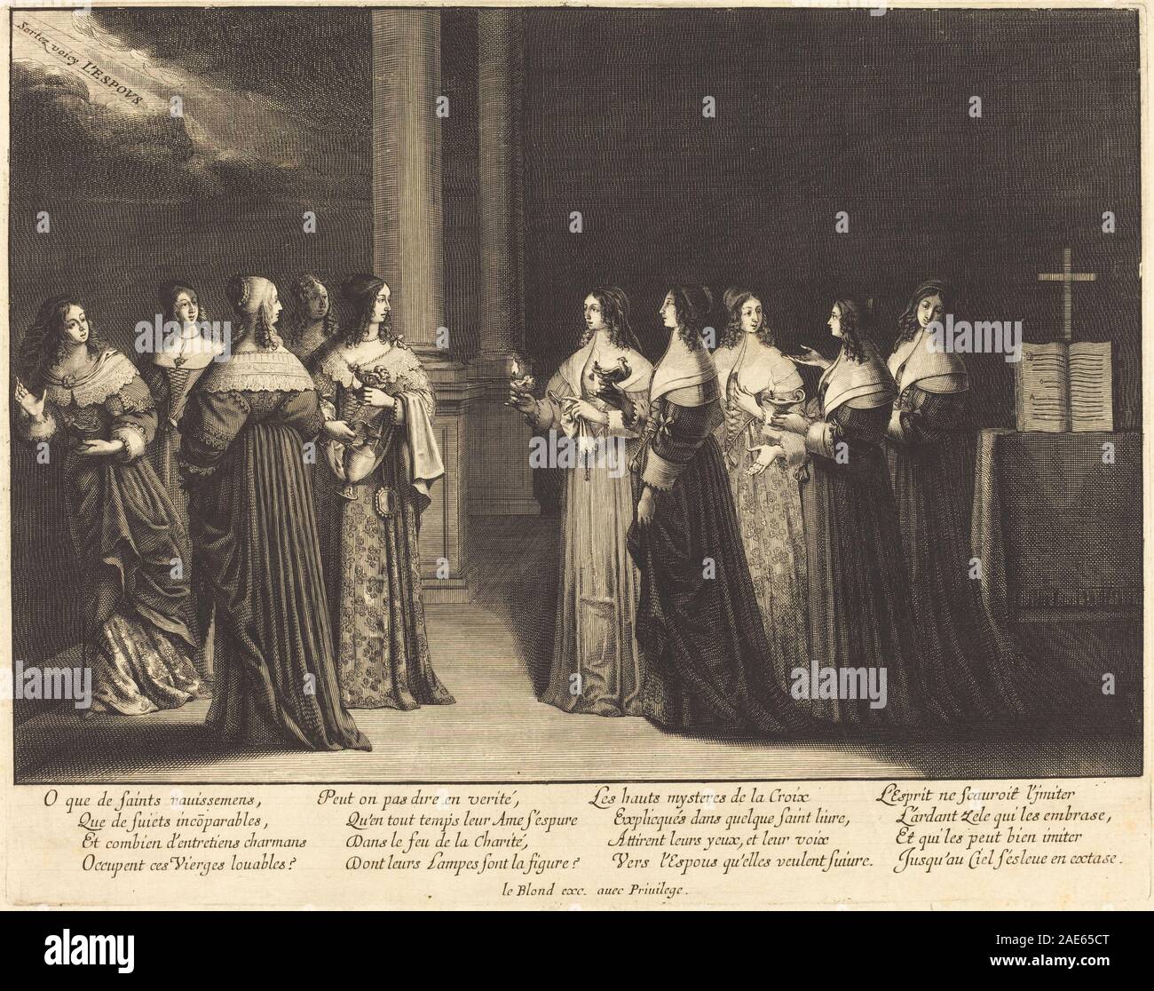 The wise and foolish virgins together abraham bosse the wise and