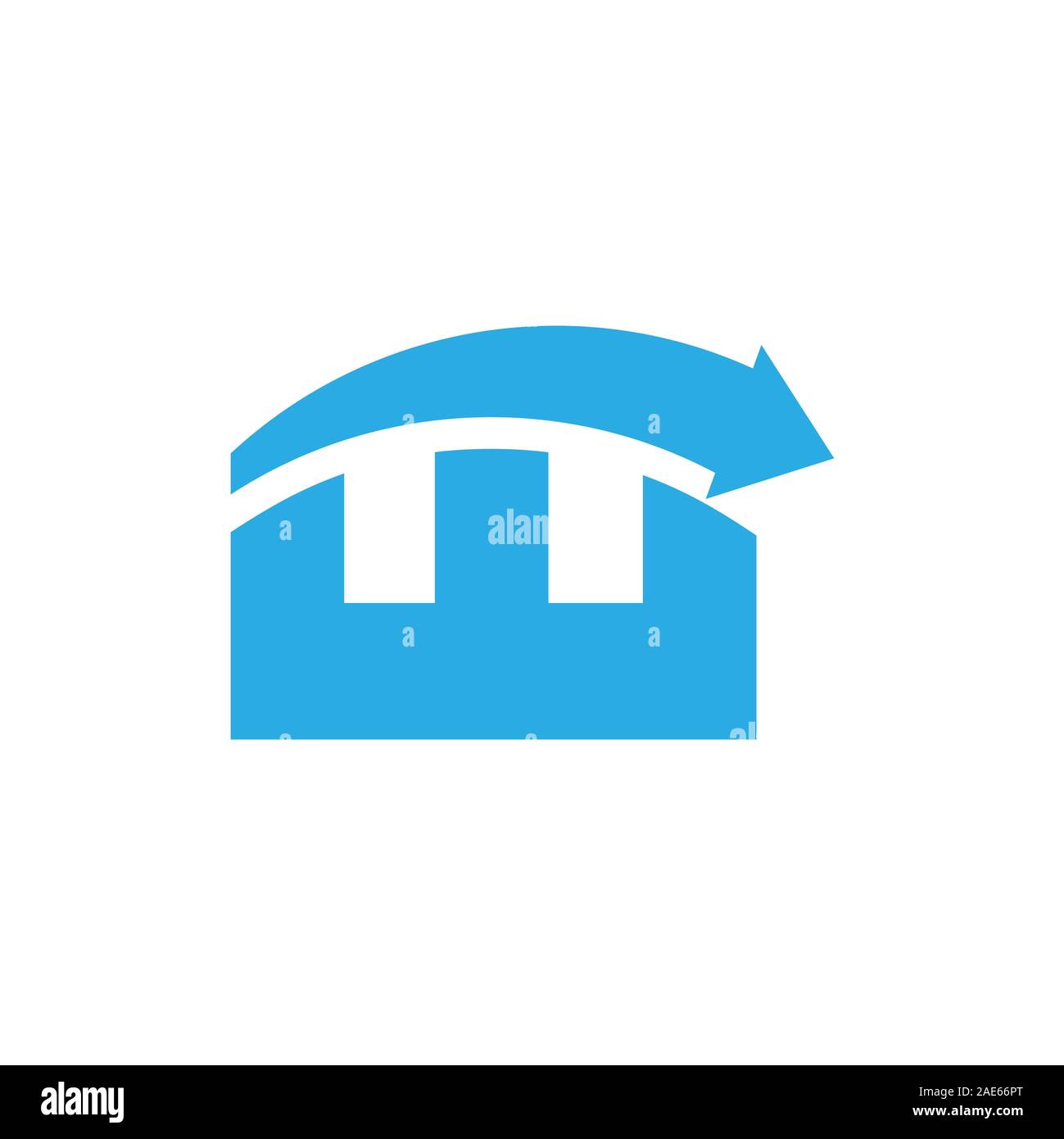 letter w arrow geometric logo vector Stock Vector Image & Art - Alamy