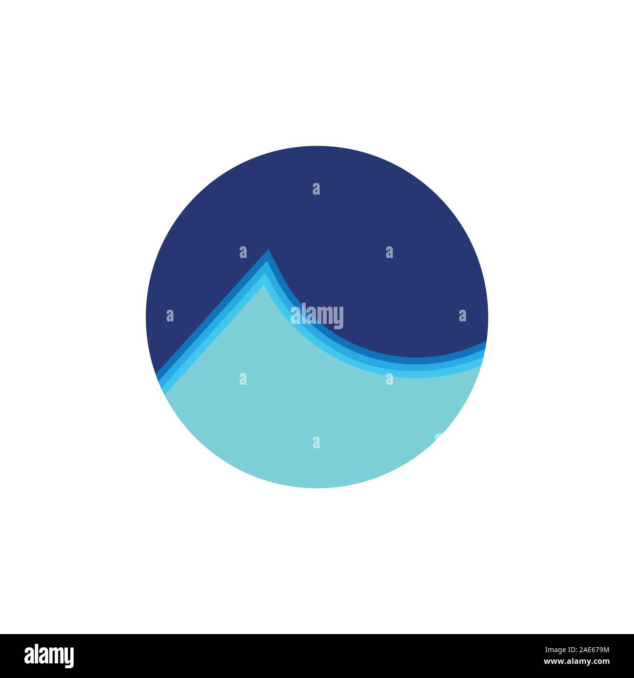 Blue simple Cut Out Stock Images & Pictures - Alamy