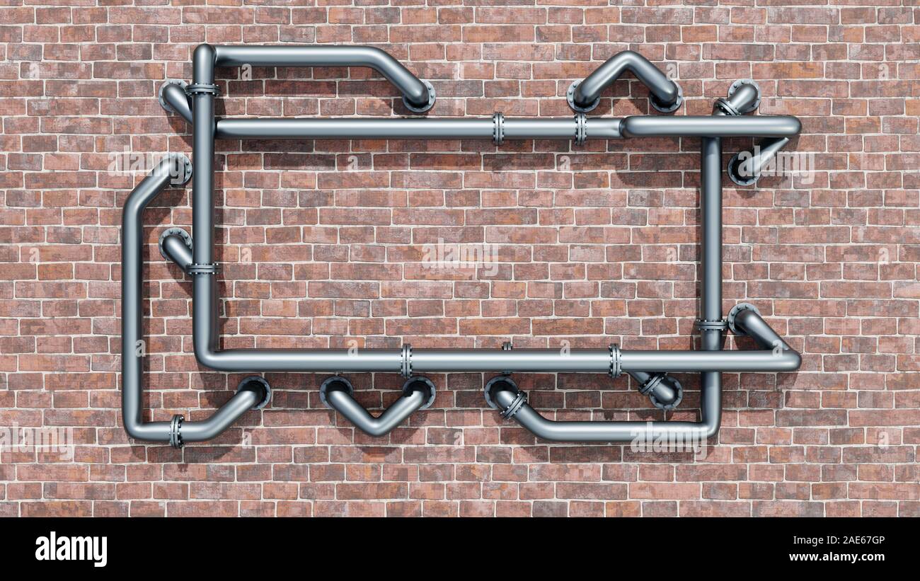 Photo inspiration: Picture Idea: Empty Space On A Red Brick Wall Is Entangled In