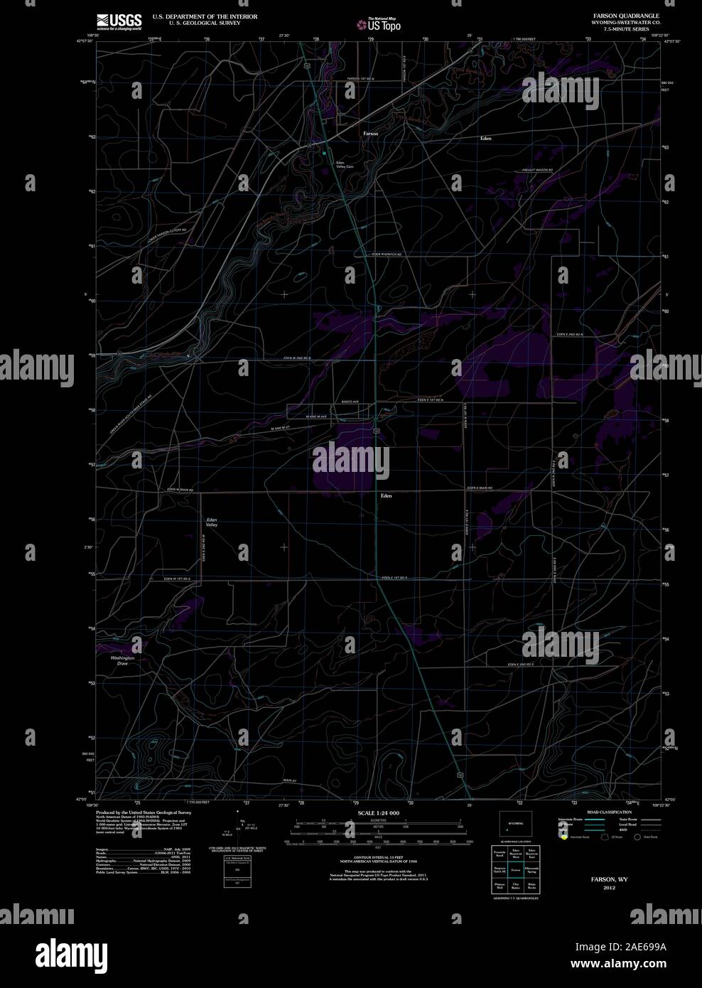 Farson map hires stock photography and images Alamy