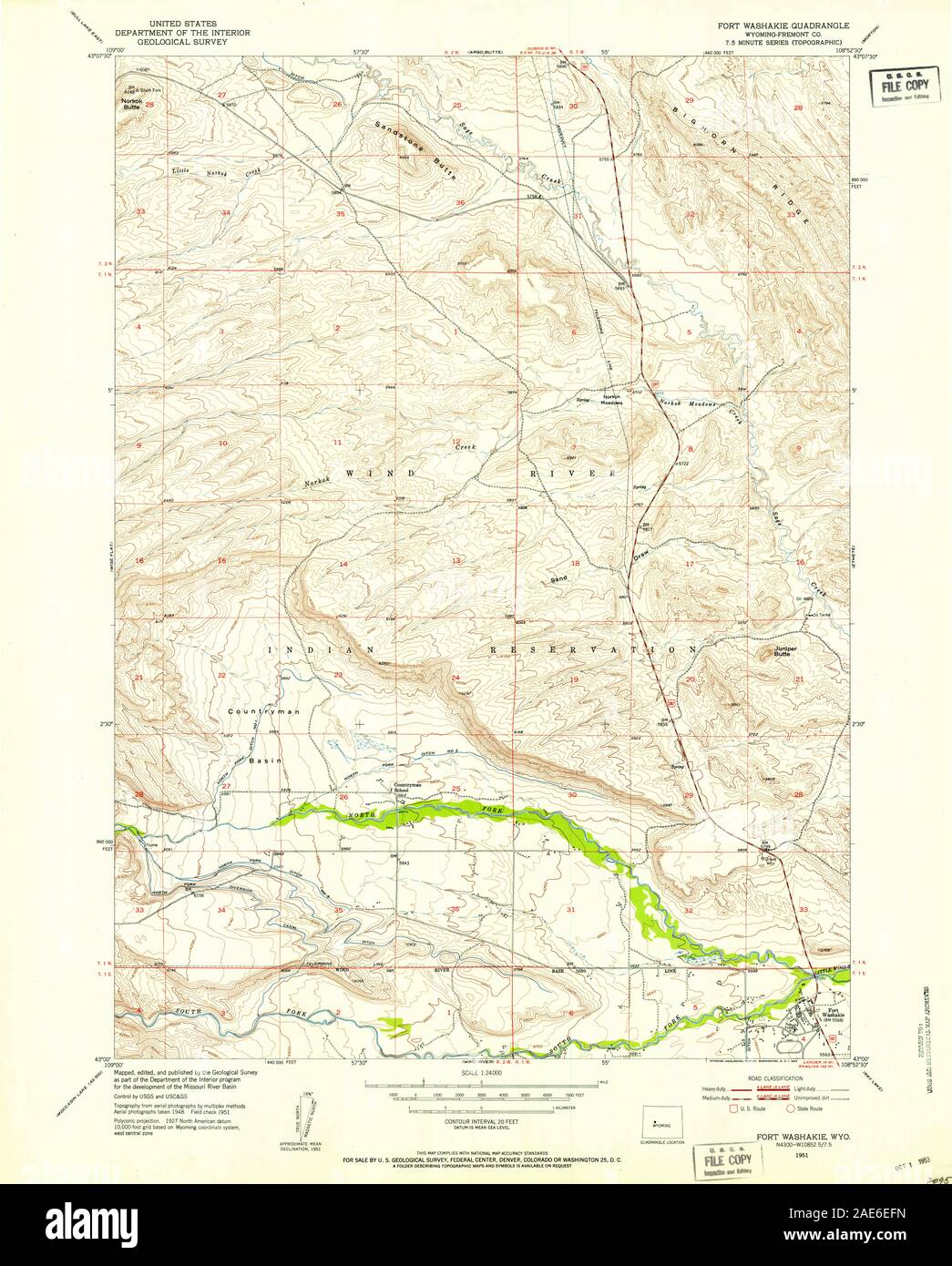 Map of fort washakie hires stock photography and images Alamy