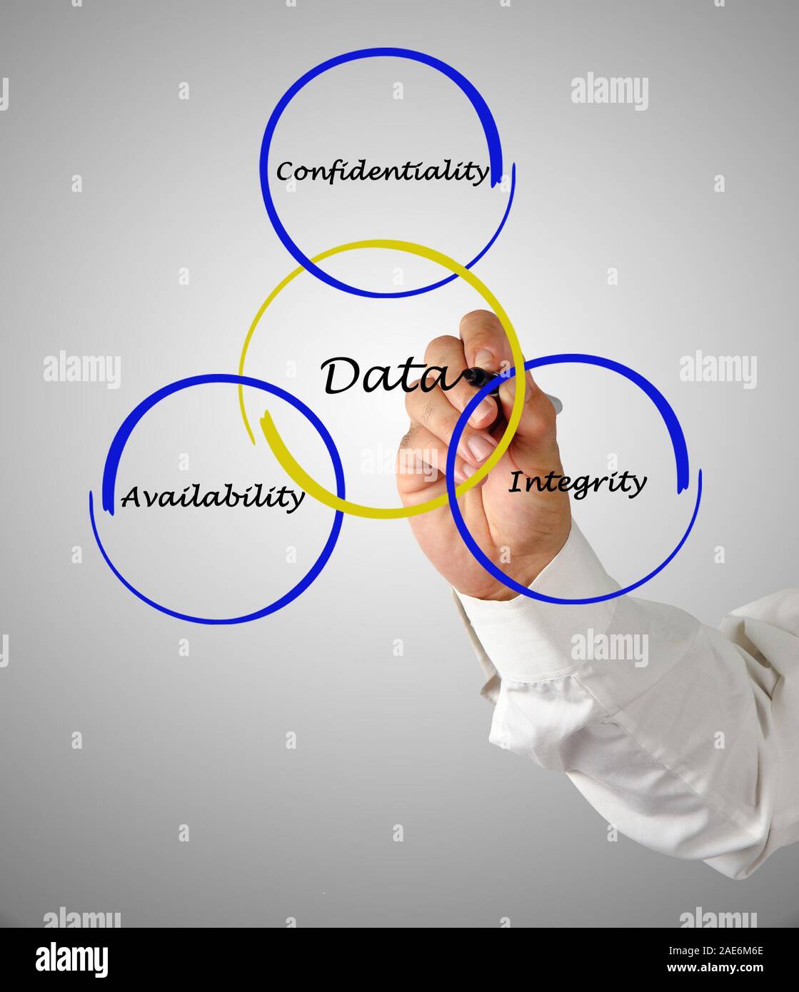 Principles of data management Stock Photo - Alamy
