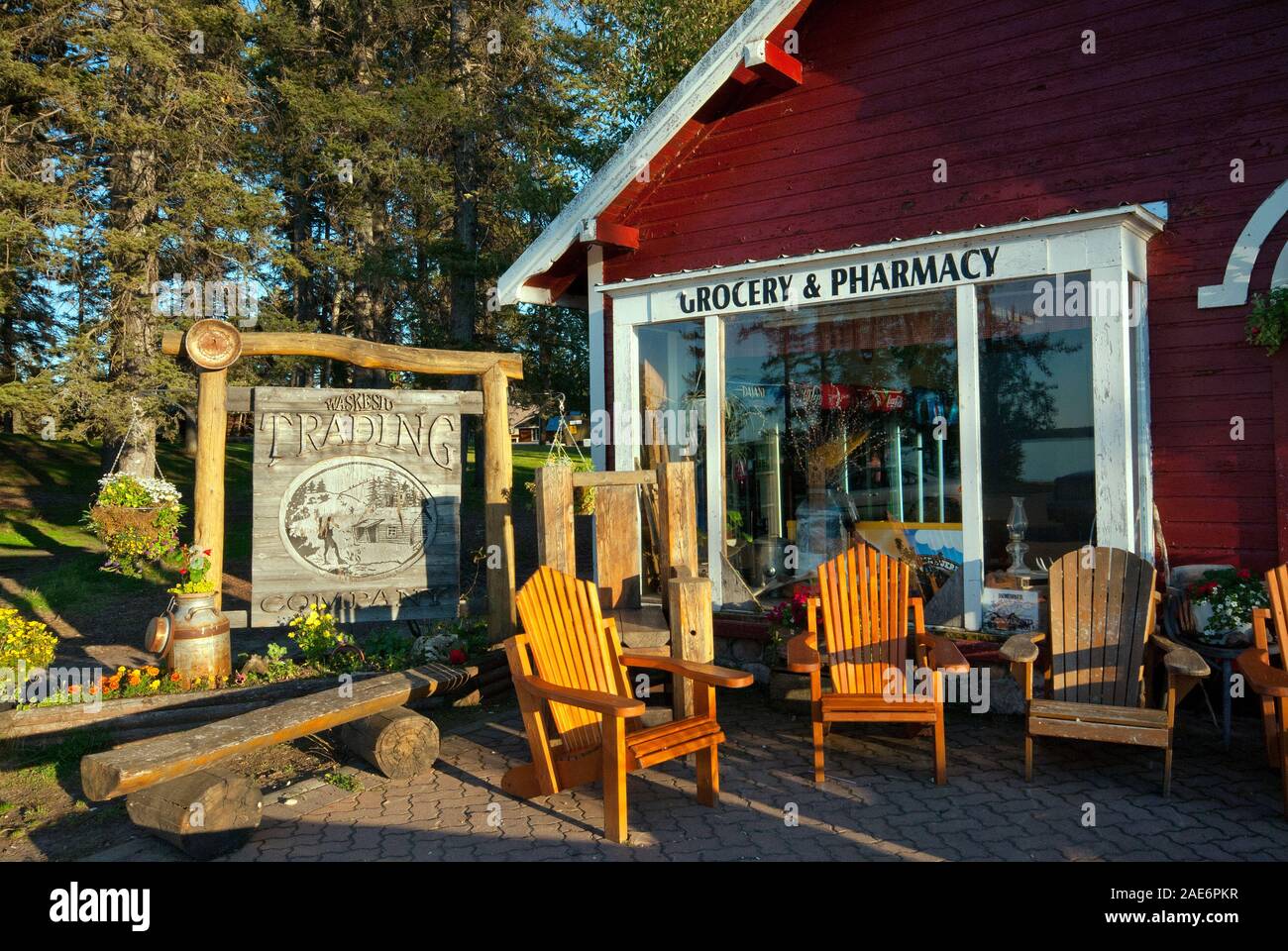 Grocery & Pharmacy shop in Waskesiu, Prince Albert National Park