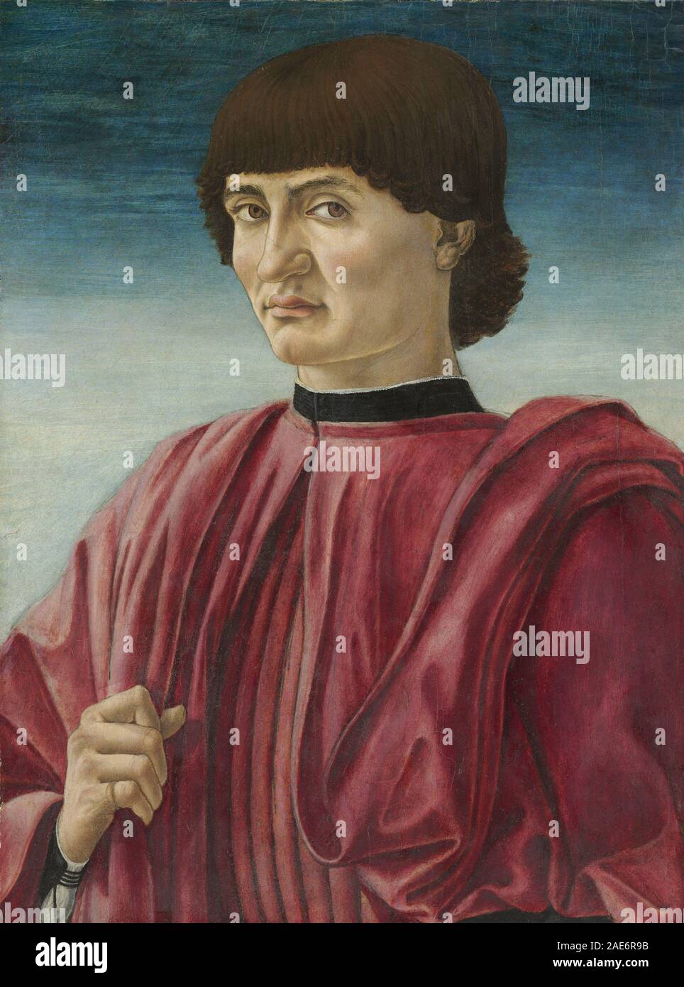 Portrait of a Man; c. 1450 Andrea del Castagno, Portrait of a Man, c ...