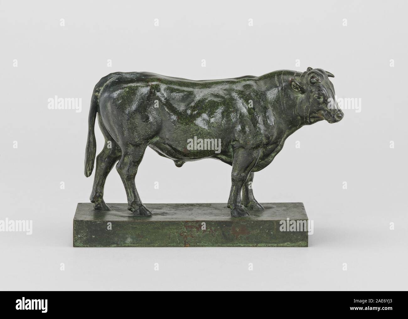Small Bull; model n.d., cast 1874 AntoineLouis Barye, Small Bull