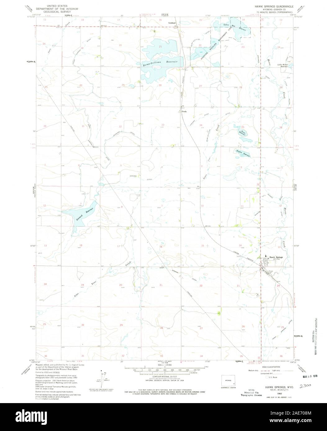Map of hawk springs hires stock photography and images Alamy