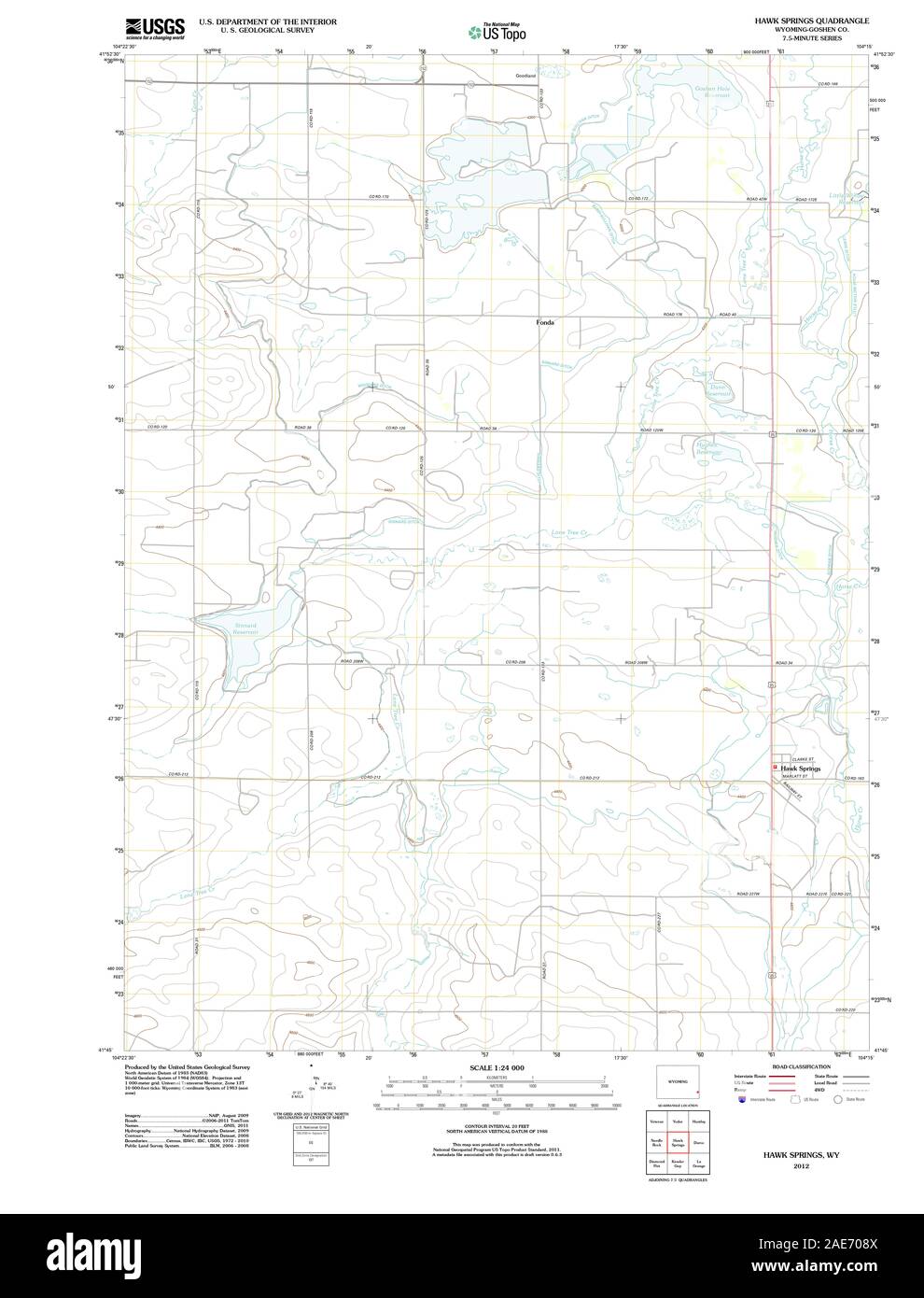 Map of hawk springs Cut Out Stock Images & Pictures Alamy