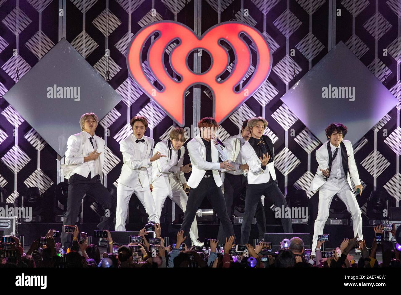 December 6, 2019, Los Angeles, California, U.S: JIN, SUGA, J-HOPE, RM ...