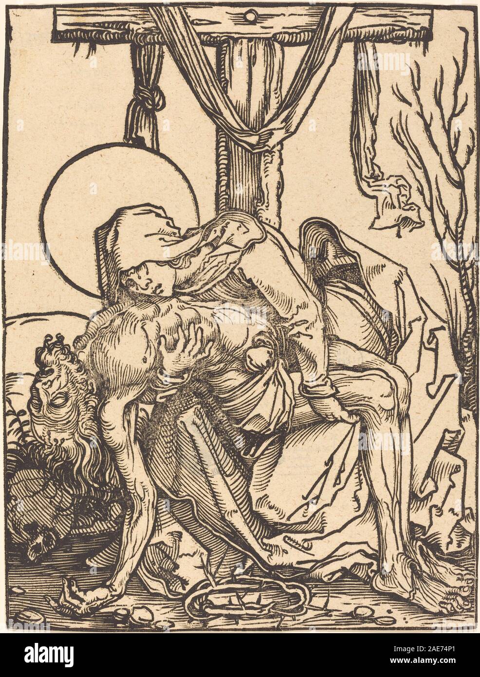 Pietà Attributed to Hans Weiditz, II, Pietà Stock Photo