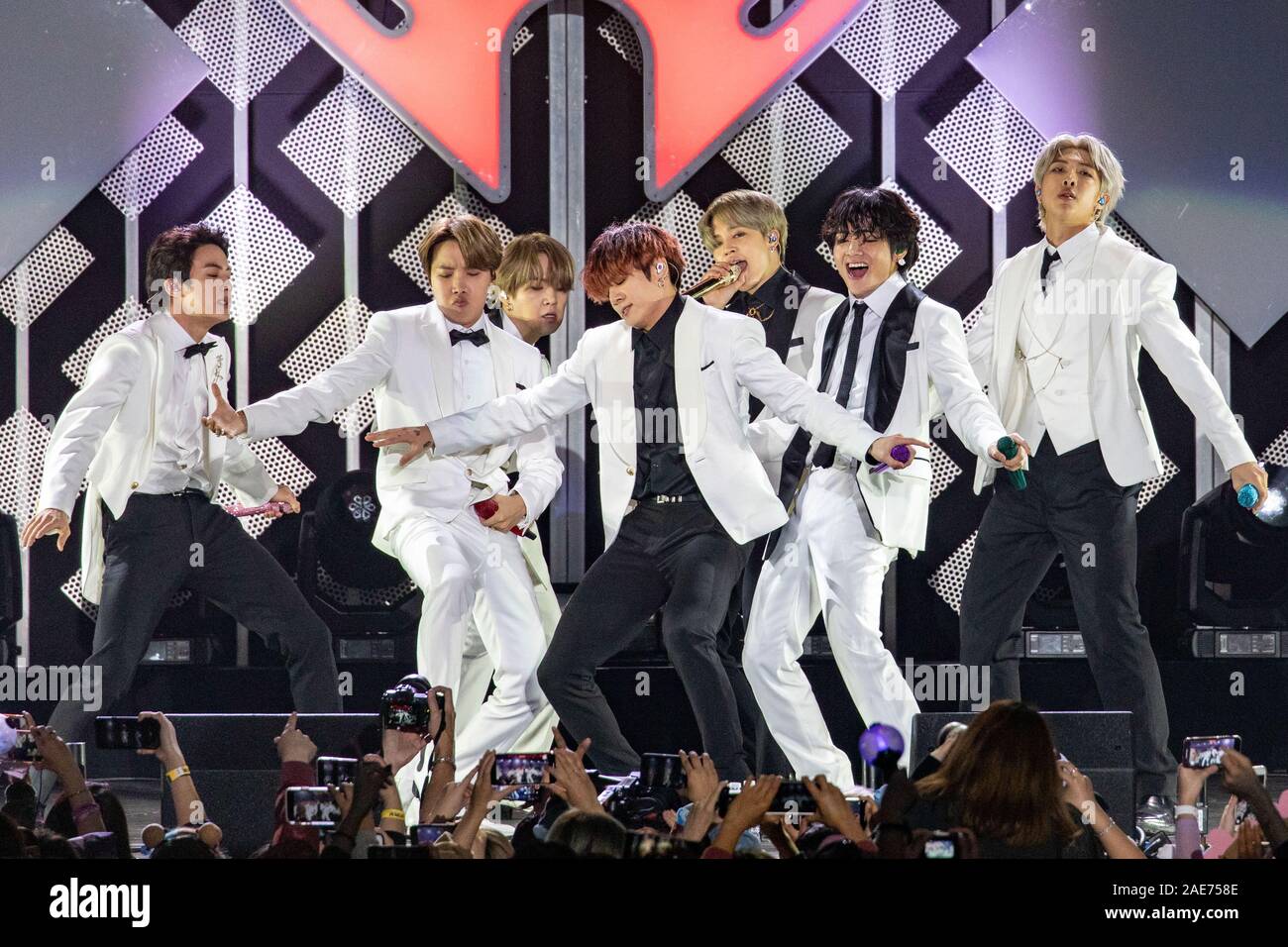 December 6, 2019, Los Angeles, California, U.S: JIN, SUGA, J-HOPE, RM ...