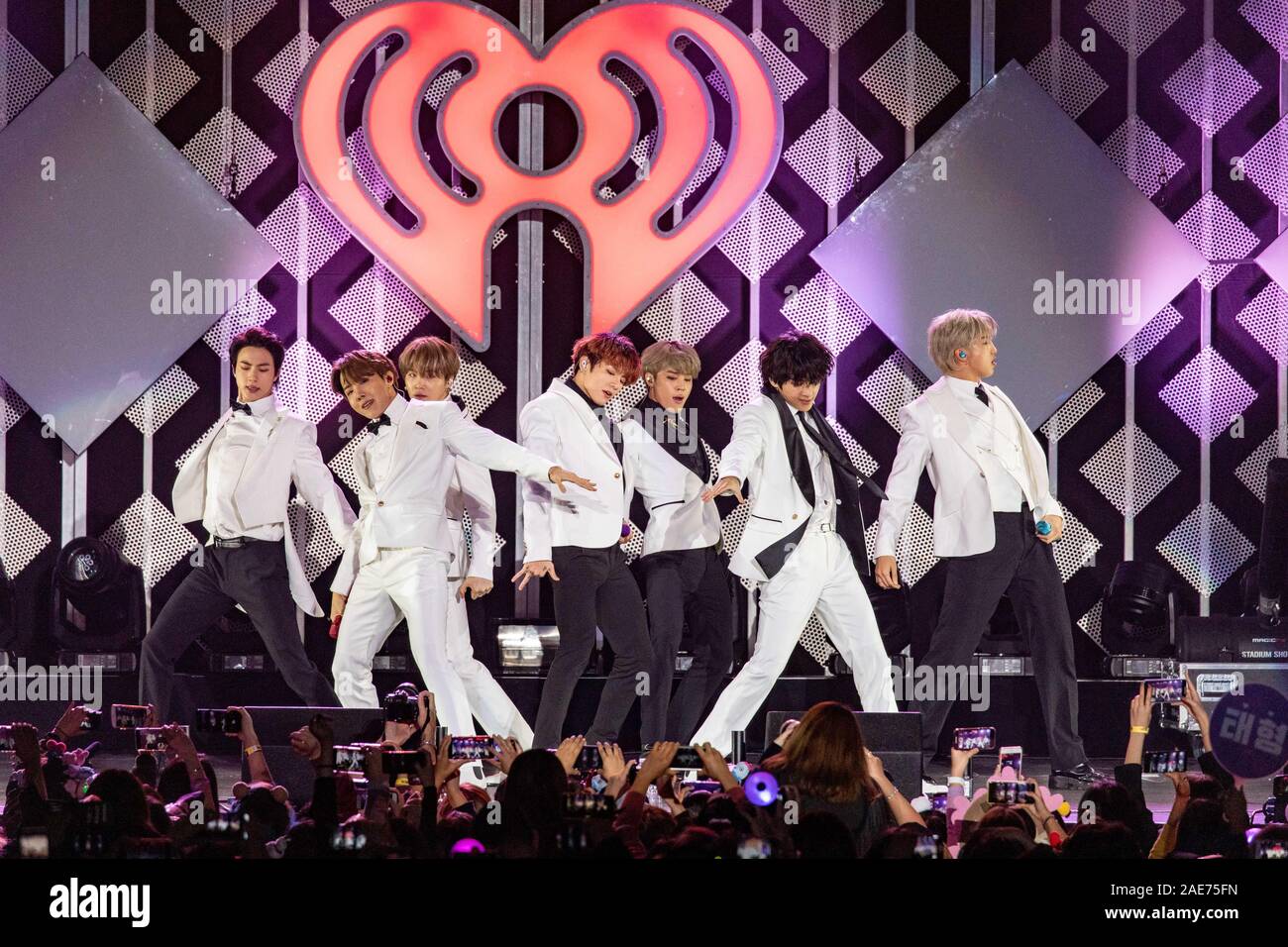 December 6, 2019, Los Angeles, California, U.S: JIN, SUGA, J-HOPE, RM ...