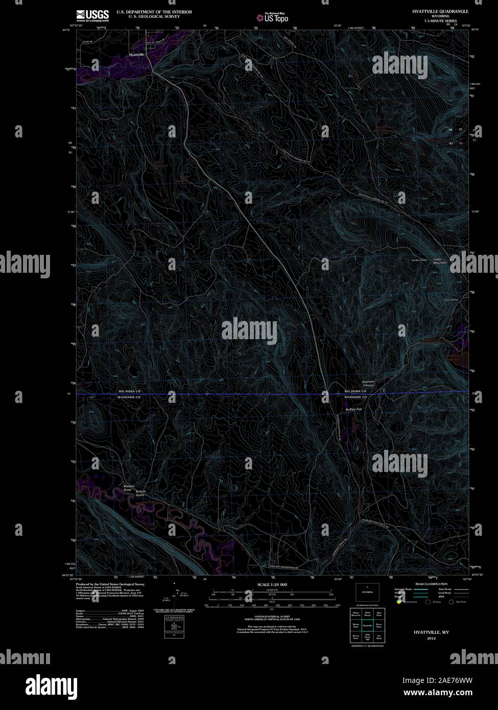 Map of hyattville hires stock photography and images Alamy
