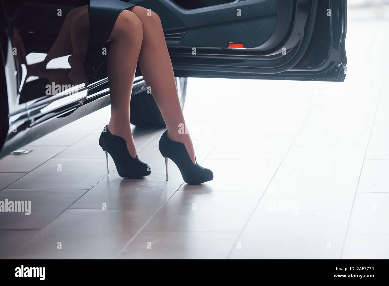 High Heels Car High Resolution Stock Photography and Images - Alamy