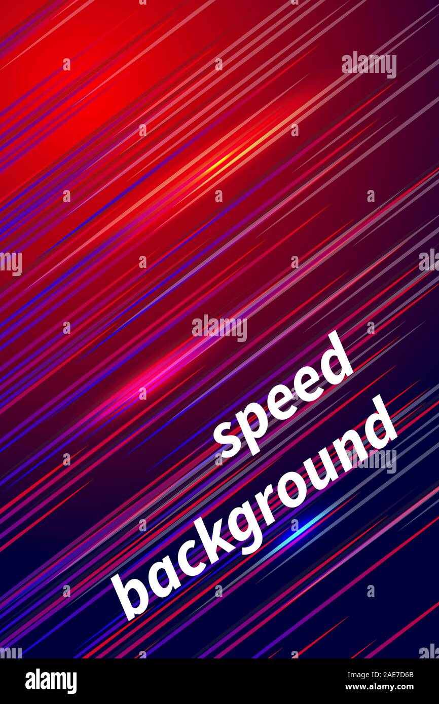Speed background, digital line motion poster, energy vector pattern ...