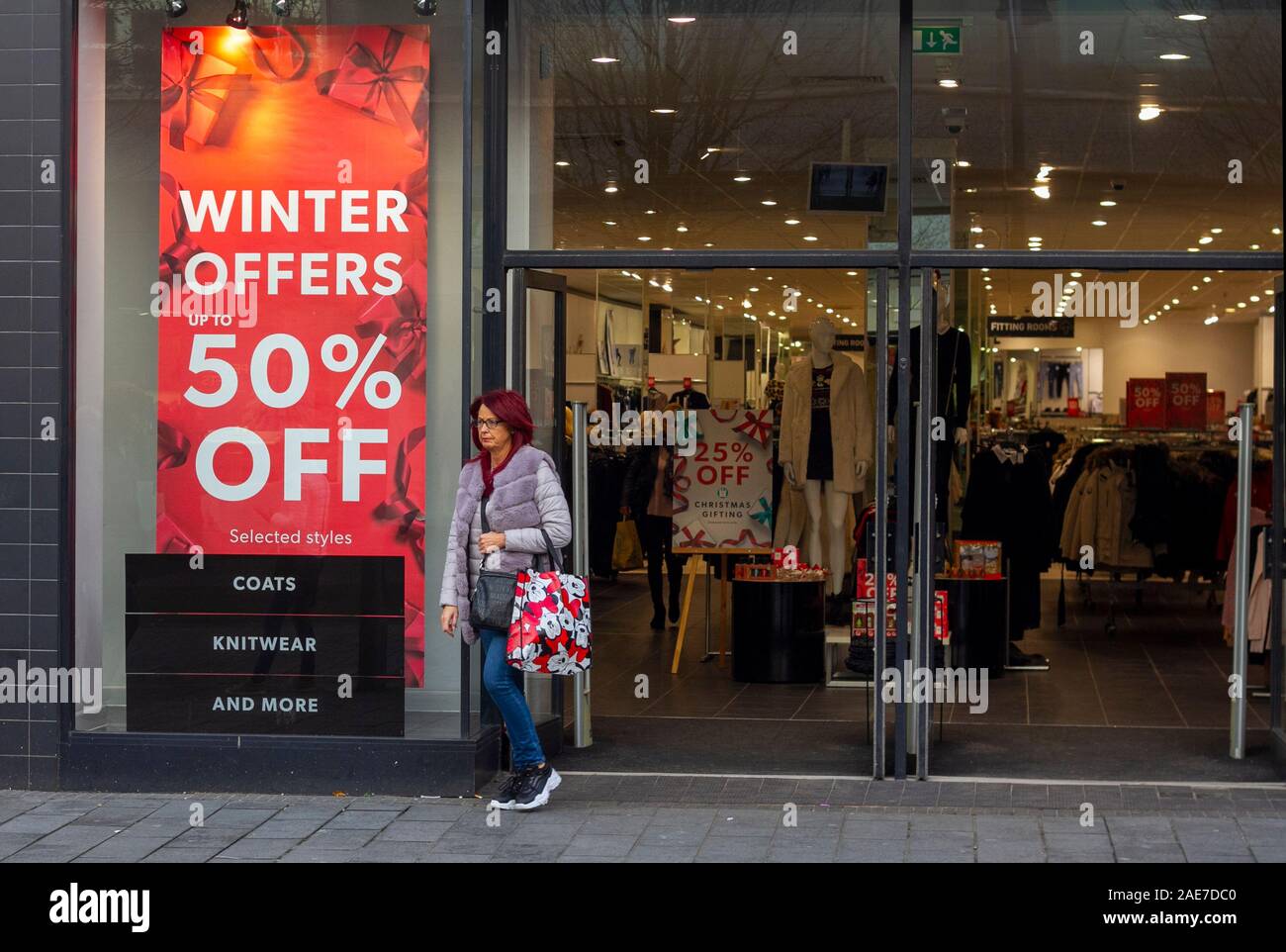 window display, Chapel Street Southport 