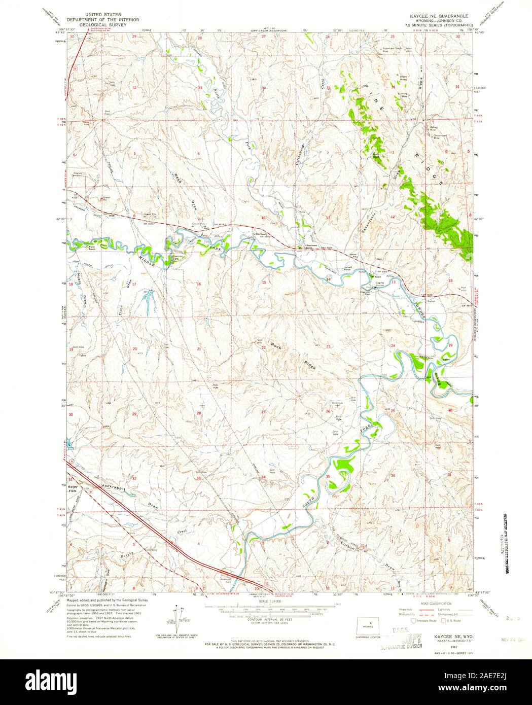Map of kaycee hires stock photography and images Alamy