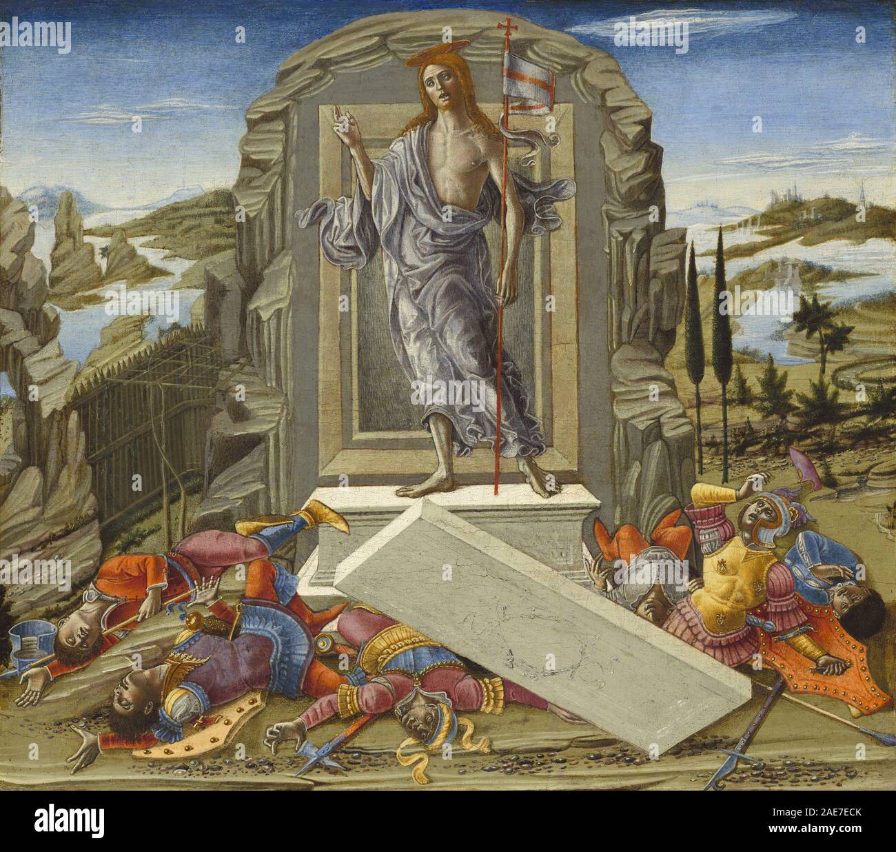 Jesus rising from tomb hi-res stock photography and images - Alamy