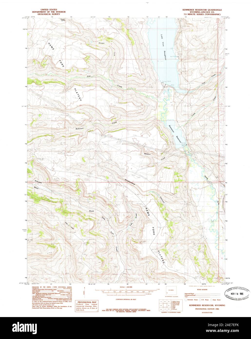 Kemmerer map Cut Out Stock Images & Pictures Alamy