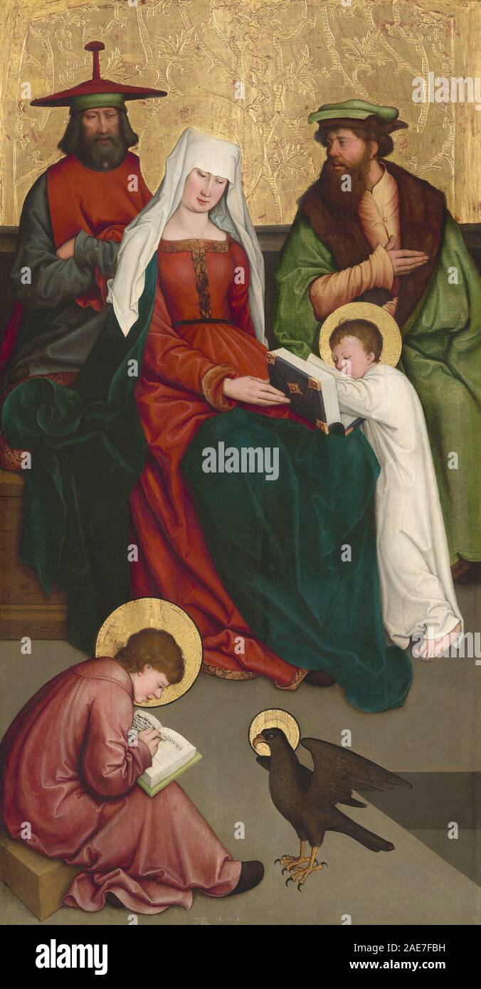 Saint Mary Salome and Her Family; c. 1520/1528 Bernhard Strigel, Saint Mary Salome and Her Family, c 1520-1528 Stock Photo
