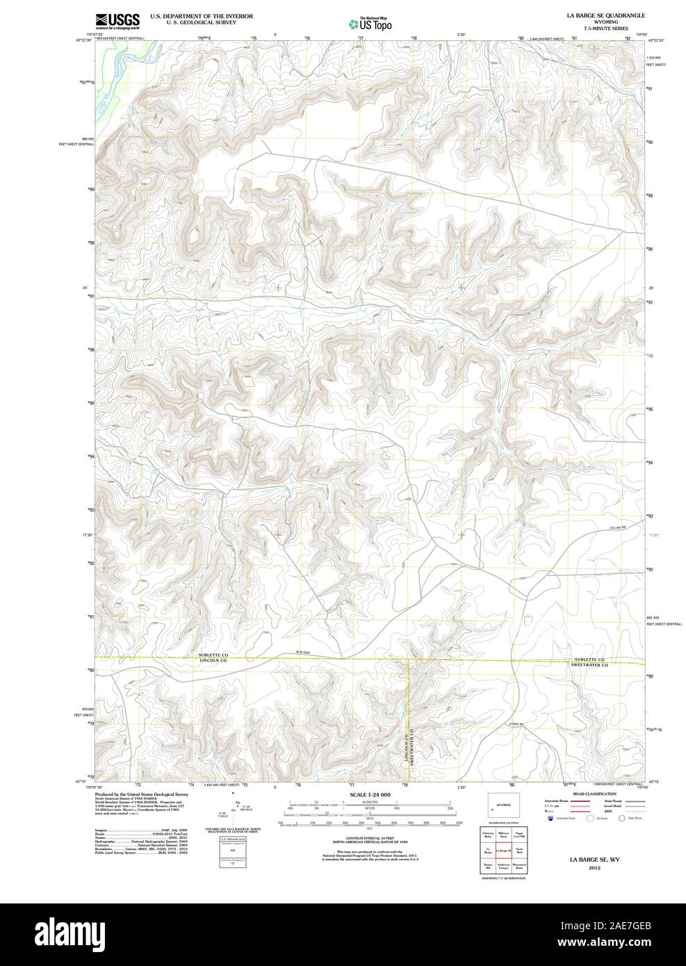 Map of la barge hires stock photography and images Alamy