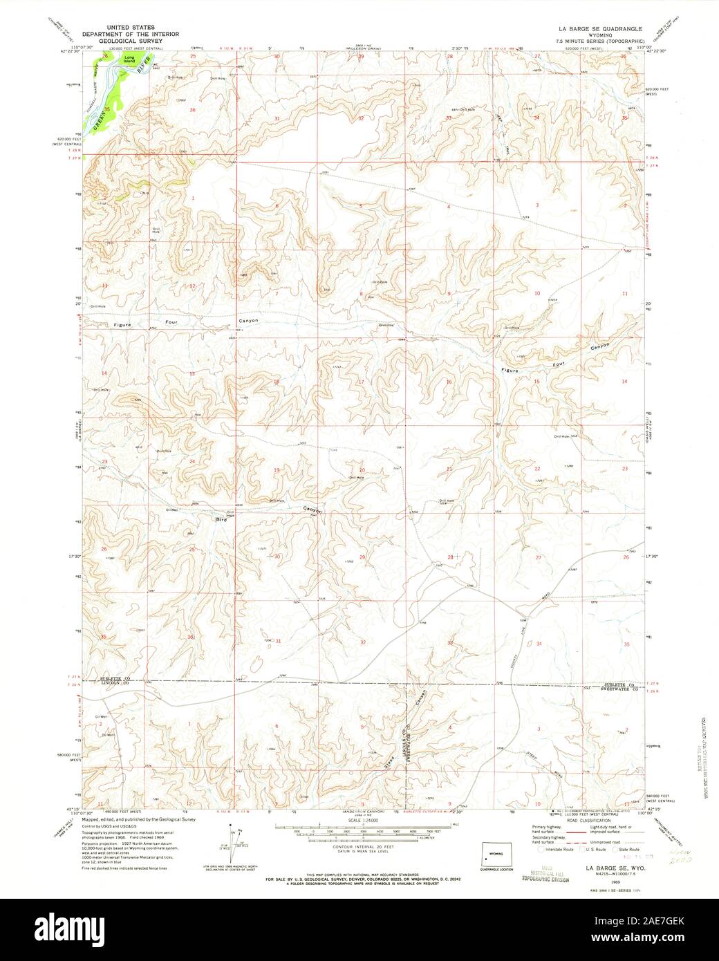Map of la barge hires stock photography and images Alamy