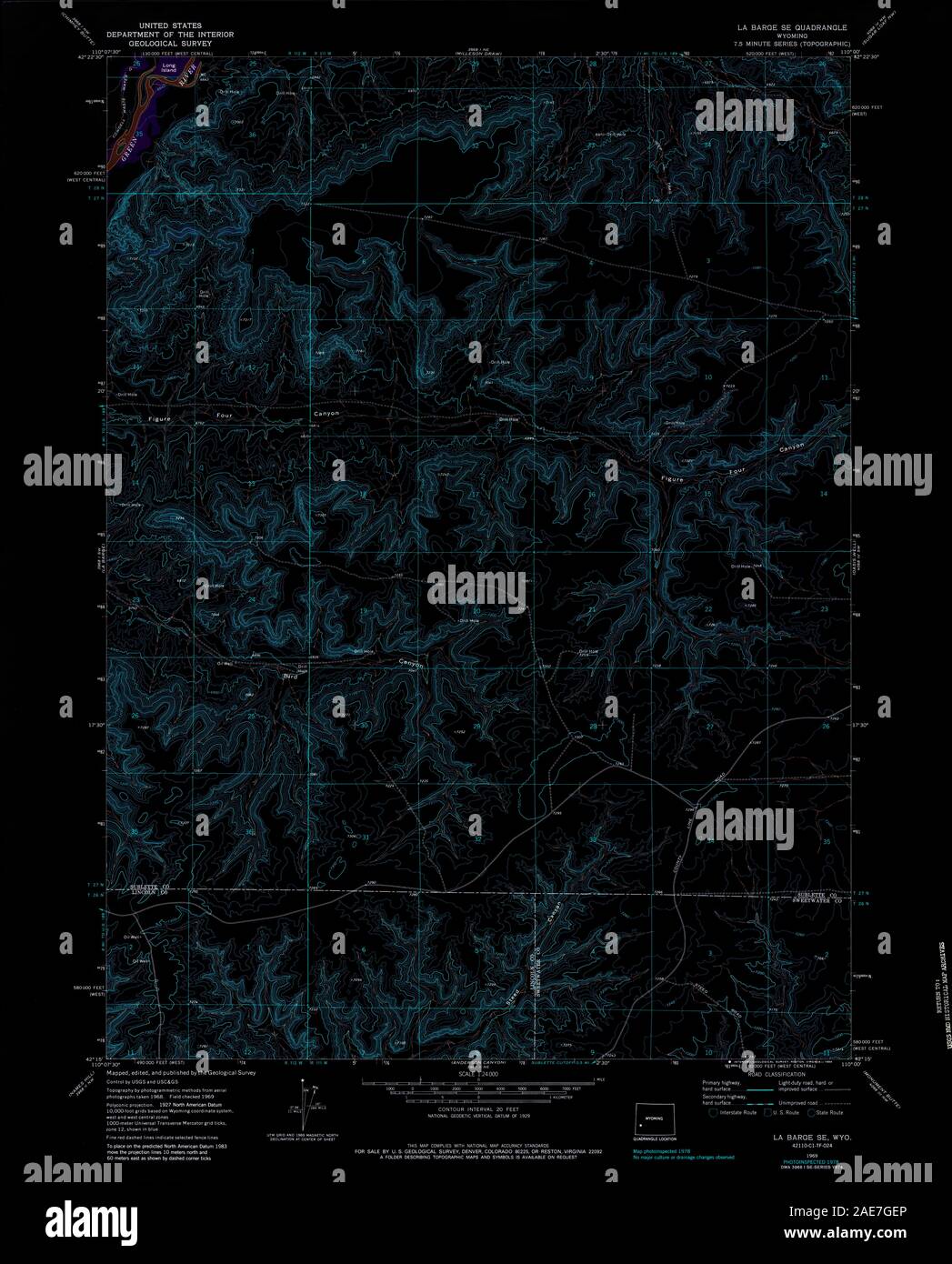 Map of la barge hires stock photography and images Alamy