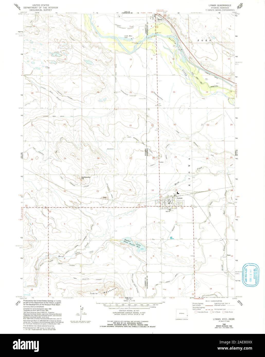 Map of lyman Cut Out Stock Images & Pictures Alamy