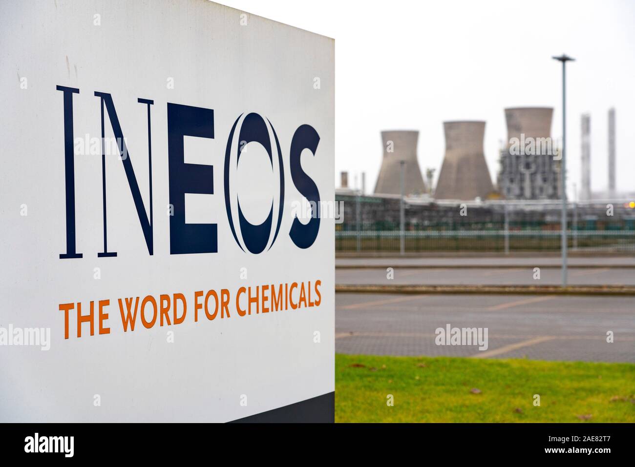 Office building of INEOS petrochemical company at Grangemouth in