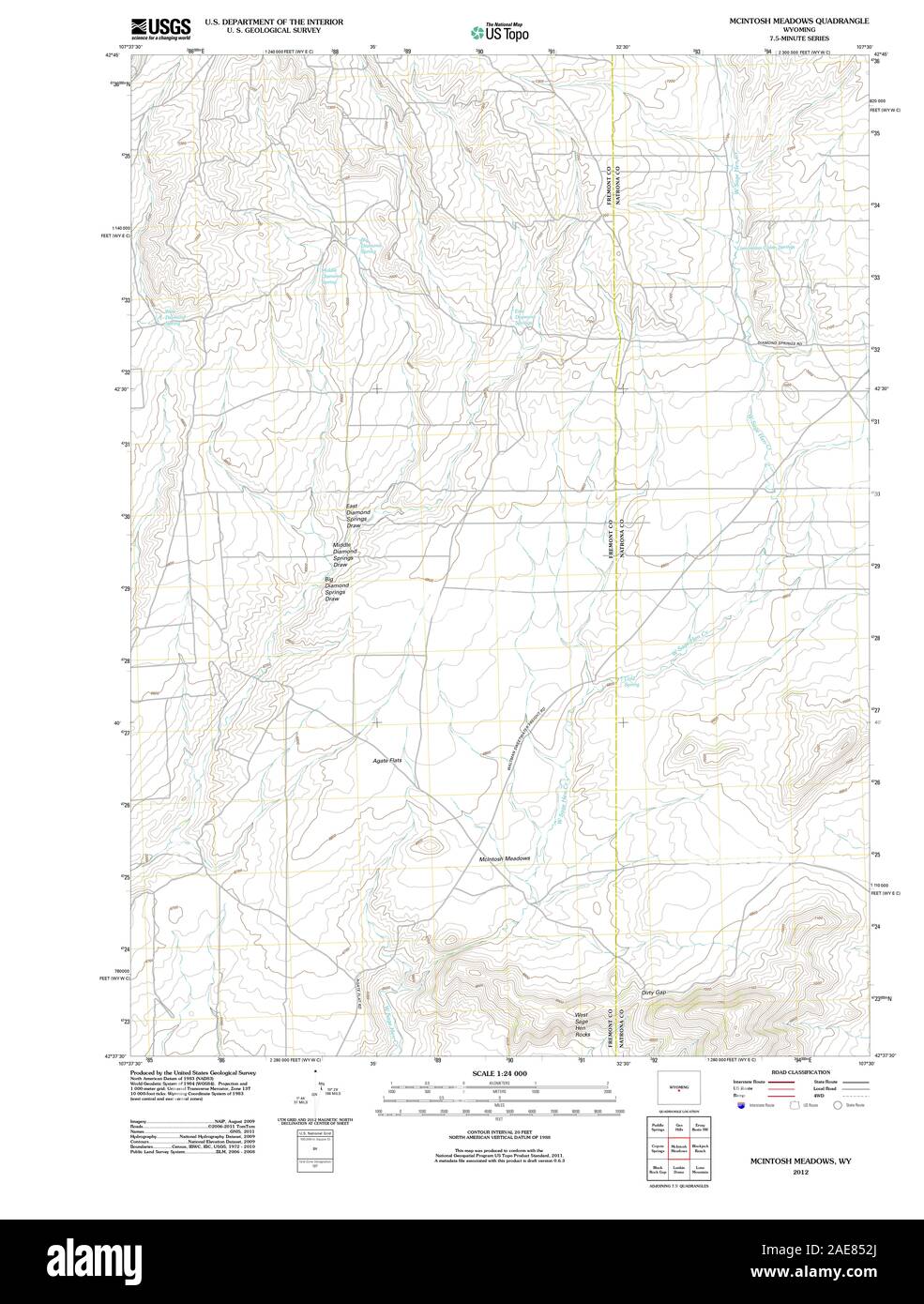 Map of mcintosh Cut Out Stock Images & Pictures Alamy