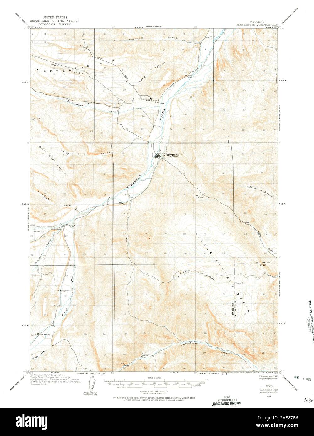 Meeteetse map Cut Out Stock Images & Pictures Alamy