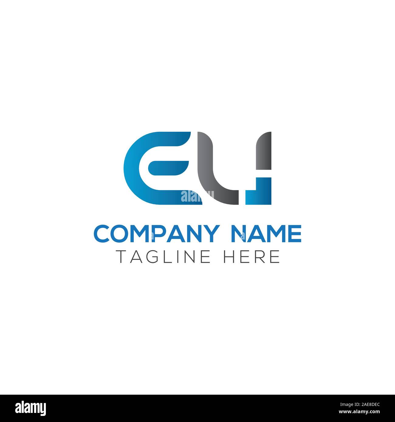 Initial EV Letter Linked Logo. Creative Letter EV Modern Business Logo Vector Template. Initial EV Logo Template Design Stock Vector