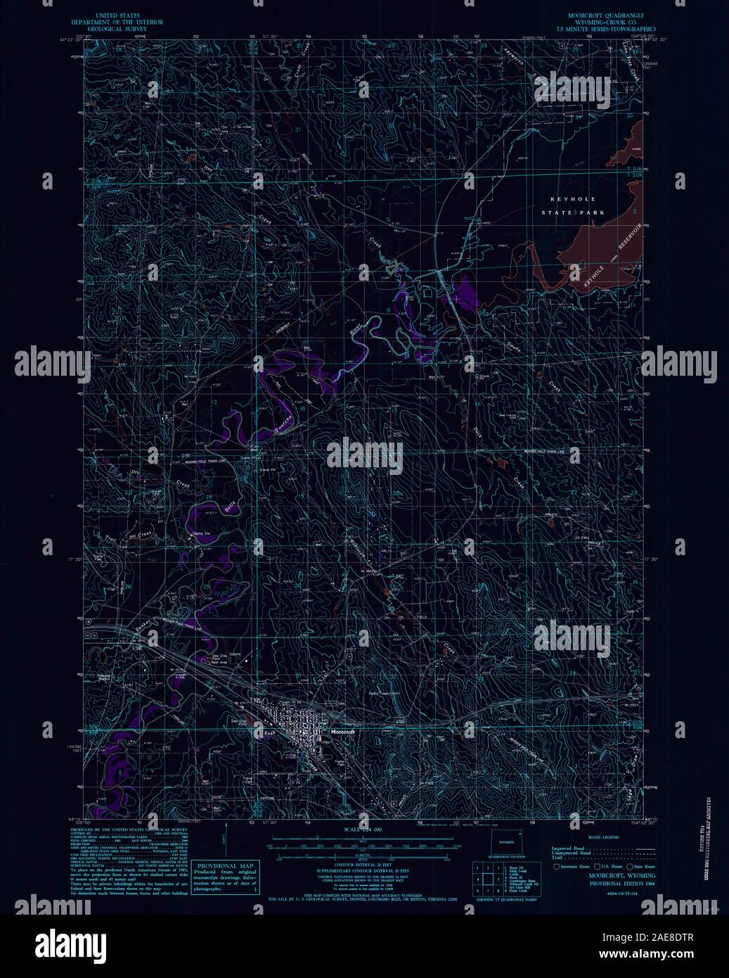 Map of moorcroft hires stock photography and images Alamy