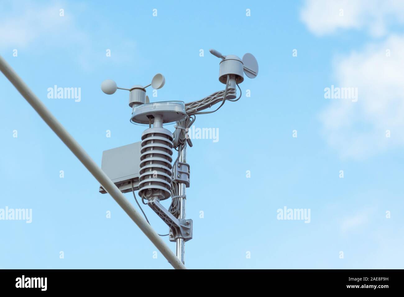 Weather station automatic measurement of weather parameters
