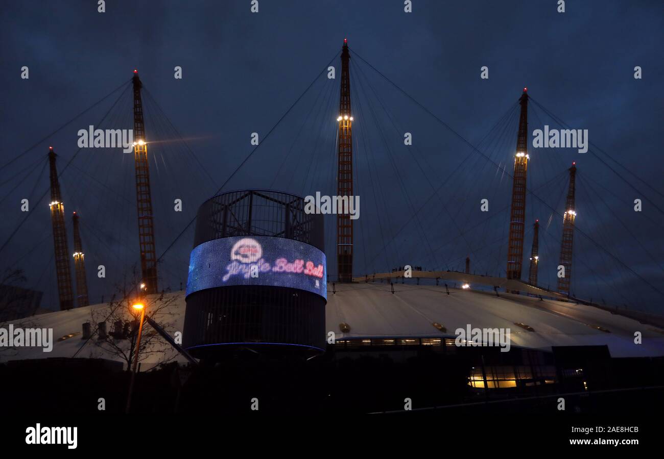 General view of branding on the arena during day one of Capital's ...