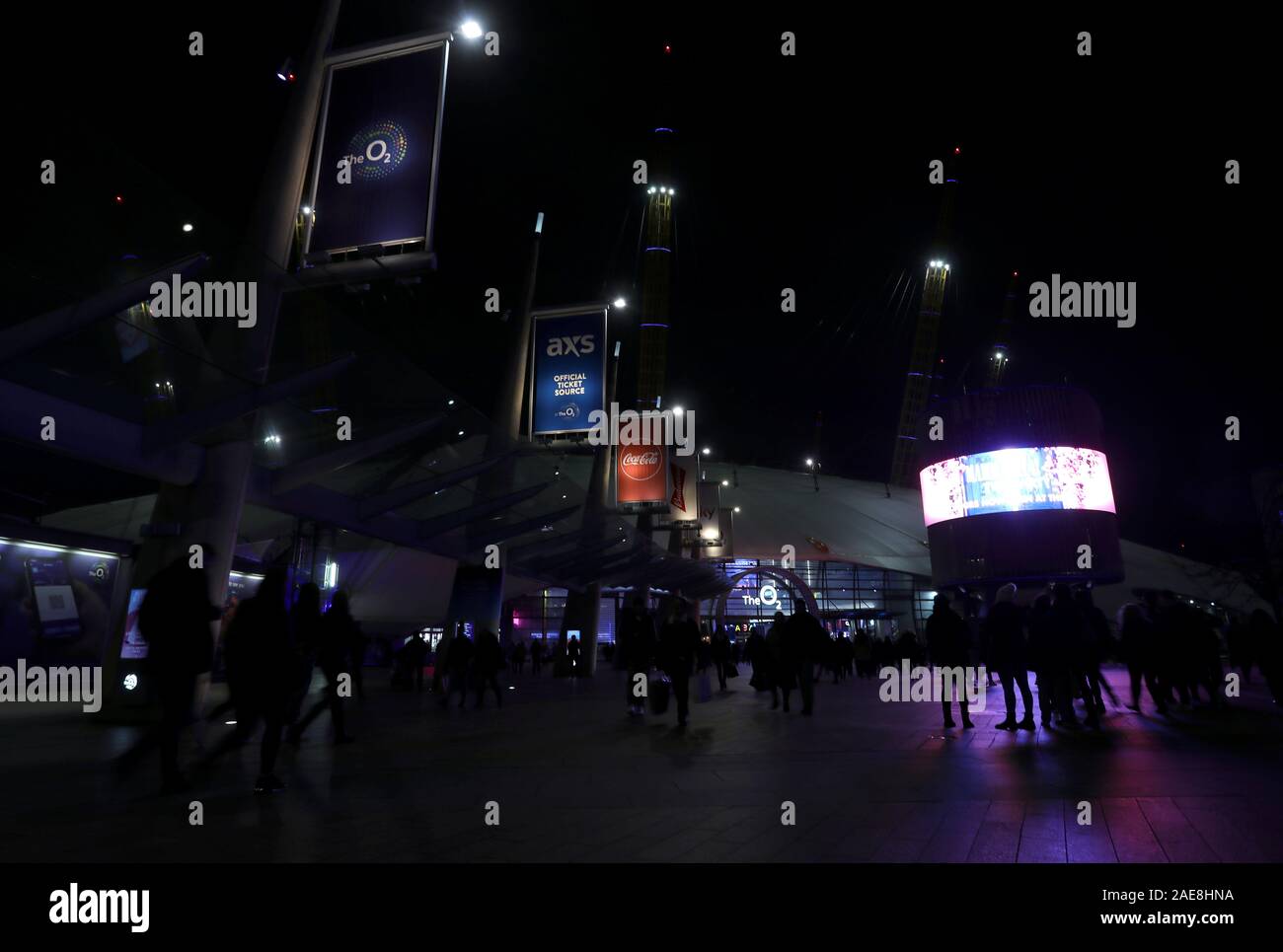 Branding at the venue as fans arrive for day one of Capital's Jingle ...