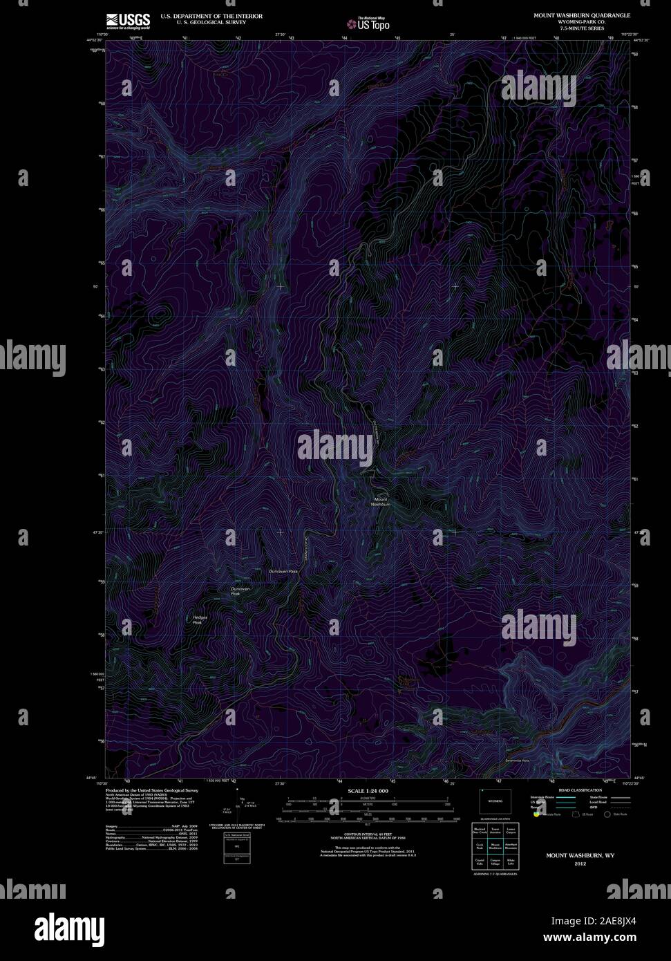 Washburn maps hires stock photography and images Alamy