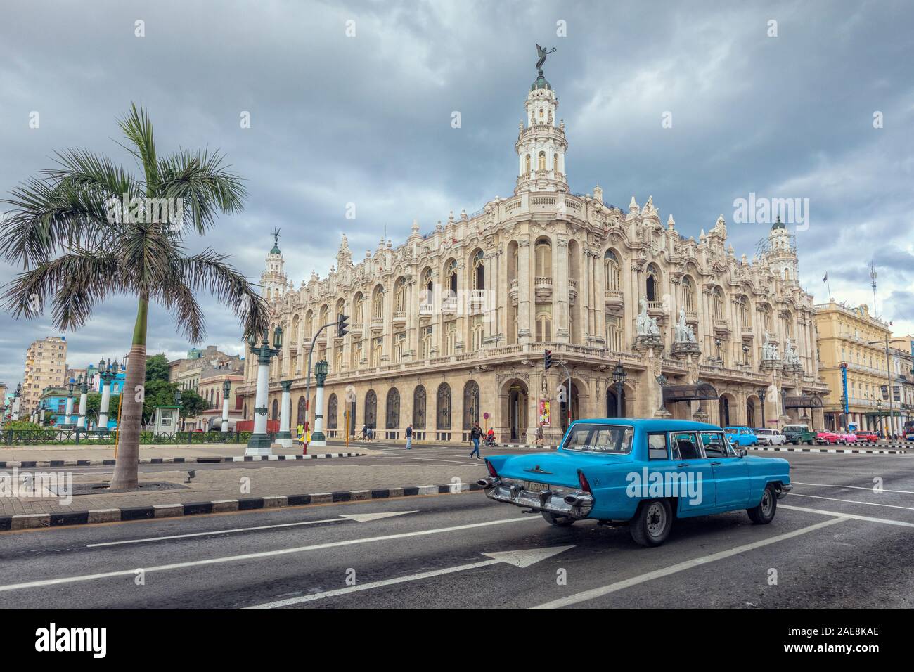 Gran Teatro de La Habana, Havana, Caribbean, Cuba, North America Stock Photo